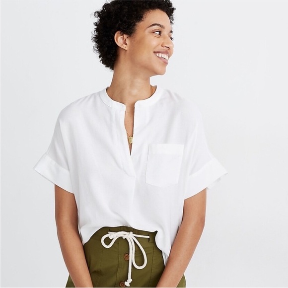 Madewell Tops - Madewell Bower Popover Shirt Womens Size Small